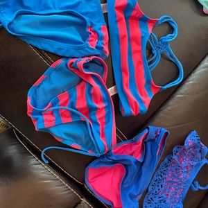 Justice size 8 swimsuit bundle